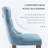 Friedrun Velvet Dining Chair Tufted Dining Room Chair with Solid Wood Leg-827450015