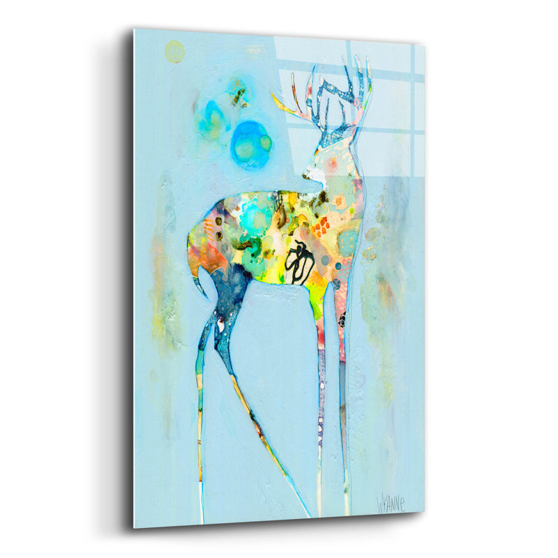 " Strength " by Wyanne, 24" H x 24" W x 0.2" D