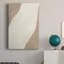 Neutral Stitches II - Wrapped Canvas Painting-1752855336