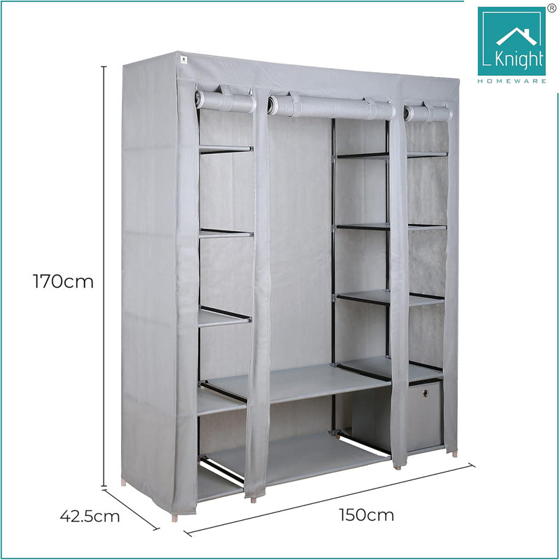 Closet System, Grey