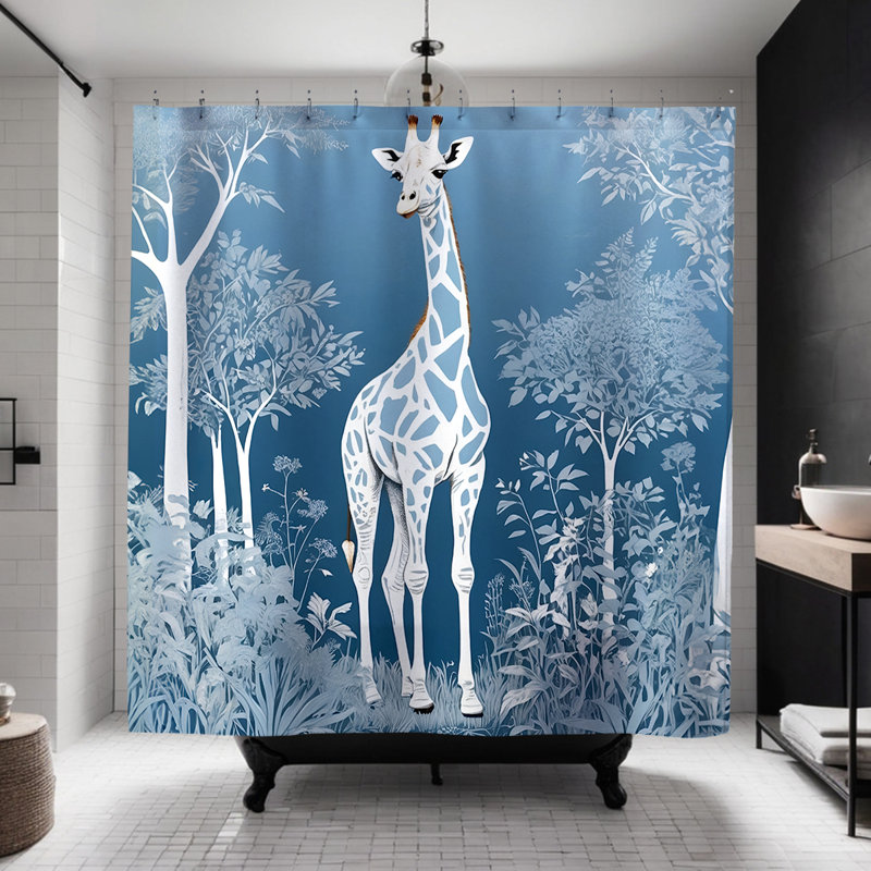 Rideau de douche Fuller, Bleu