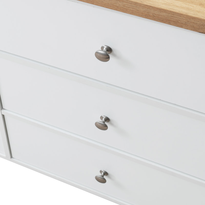Katie 120cm W 6 - Drawer Chest of Drawers