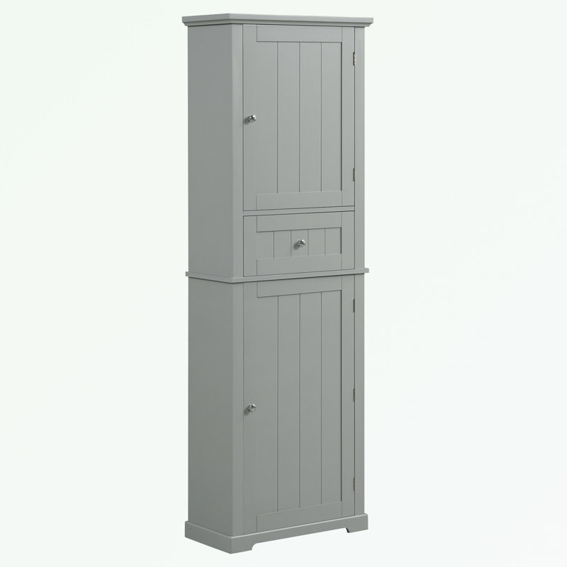 Bajo Linen Cabinet, Gray