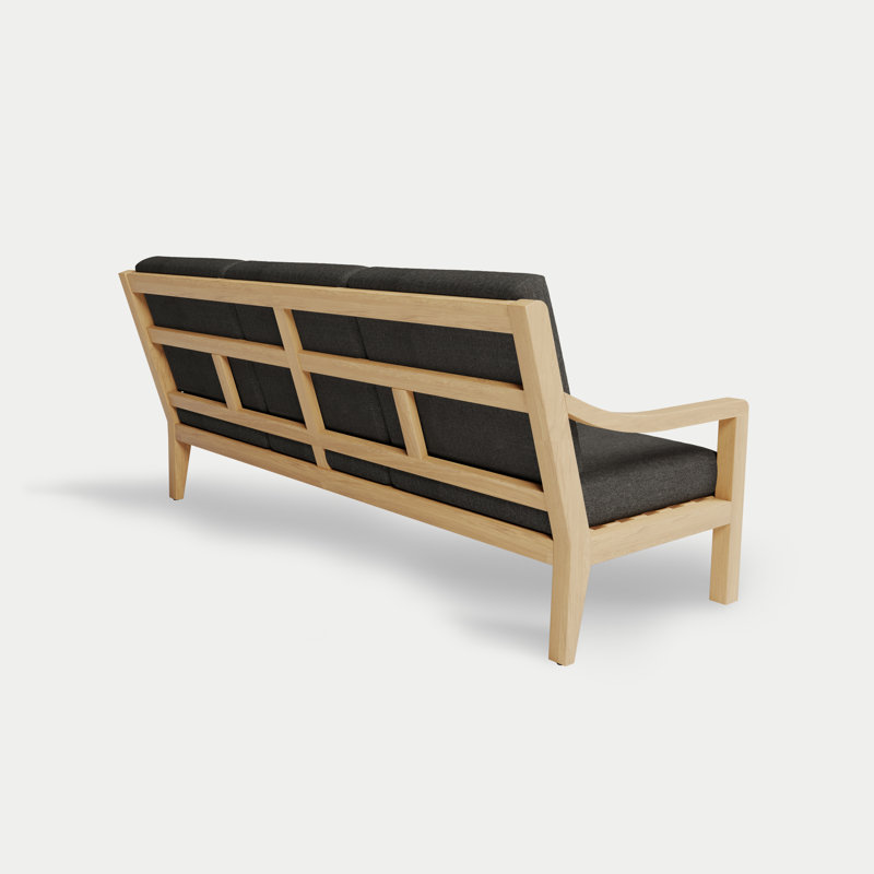 Solerno Heated Sofa, Carbon