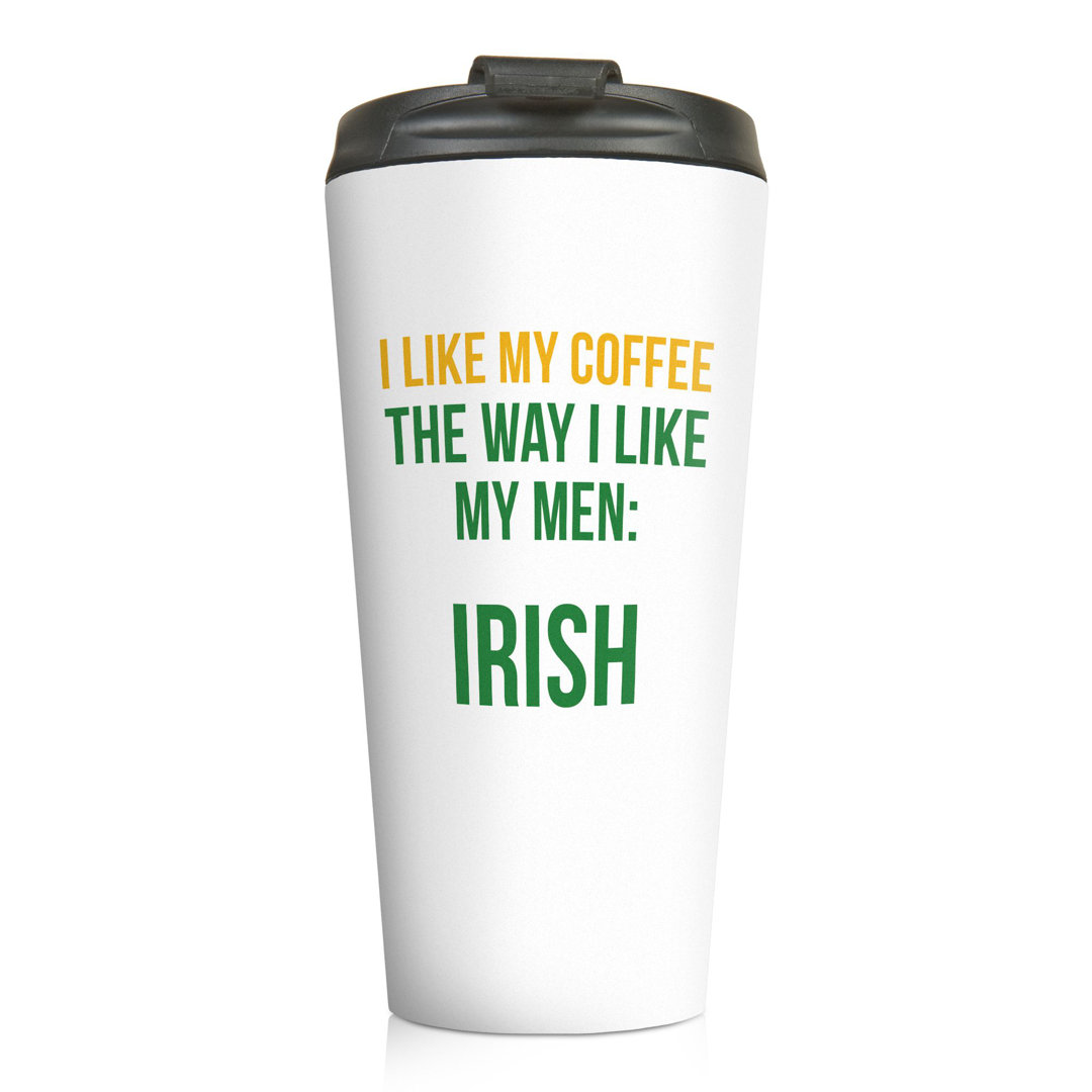 Ebern Designs Mcclaran Double Wall Insulated Stainless Steel Travel Mug Ebern Designs