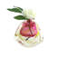 Toulose European Art Glass Vase Ruby