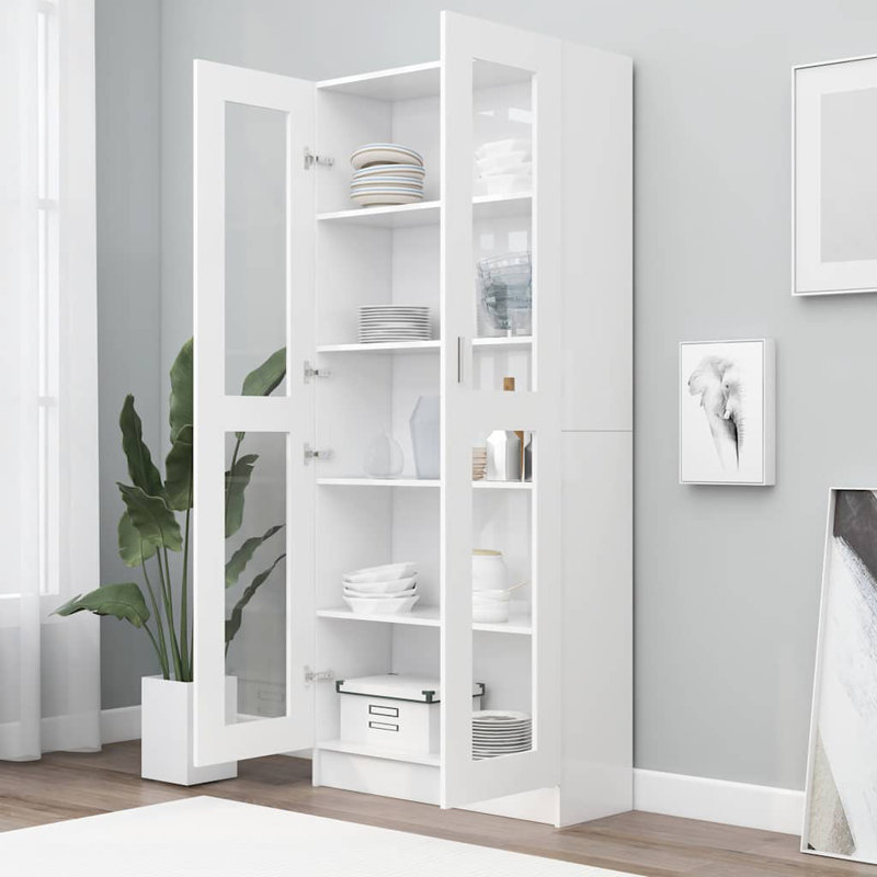 Avrielle Display Cabinet, White