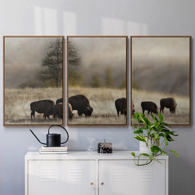Ridge Grazing - Toile encadrée multi-pièces