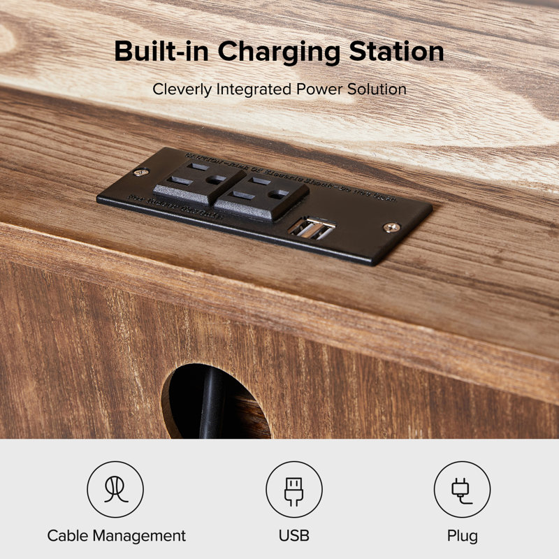 Arshaun Solid Wood 3 - Drawer Accent Chest