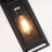 Rasharkin Classic Outdoor Wall Sconce 1 Light Rectangular Metal Frame and Clear Glass Shade Waterproof-1316760482-1308433313