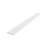 48 in. White Engineered Stone Vanity Back Splash, Bathroom Splash Guard for Vanity Top