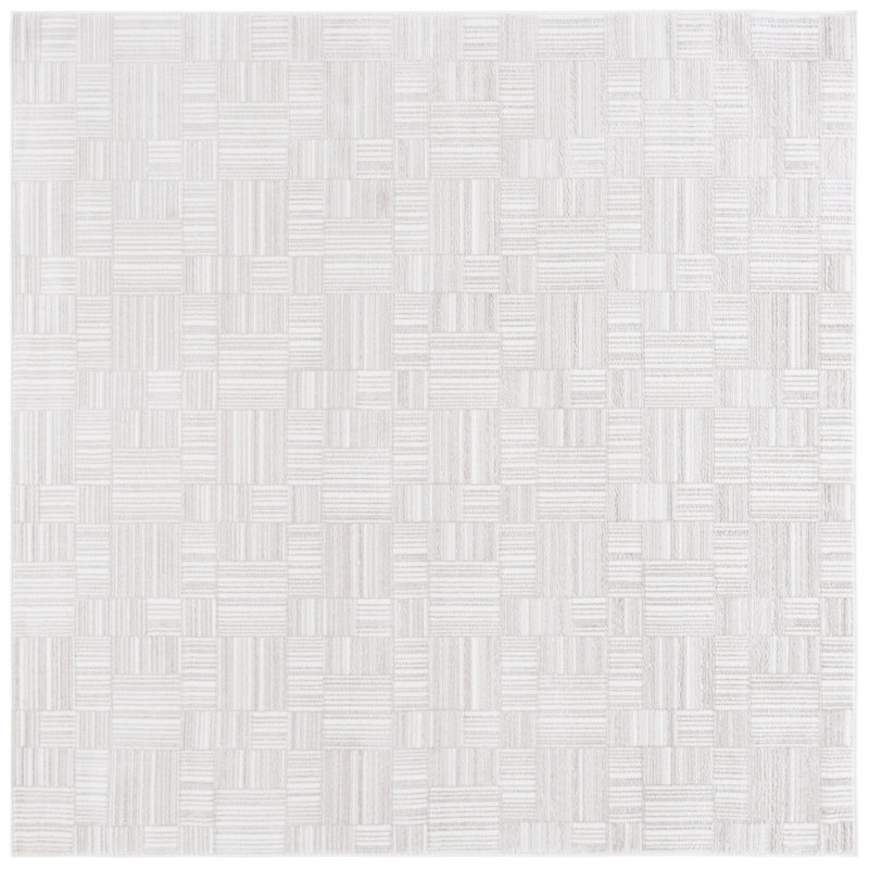 Orchard Performance Abstract Rug, Square 6'7"