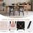 Solid Wood Dining Chairs, Armless Upholstered Modern Side Chairs With Linen Fabric Seat(set Of 2)-858729788-858729779