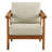 Acacia Wood Outdoor Armchair