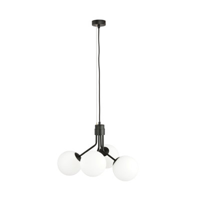 Jelks 4 - Light Black Unique/Statement Pendant