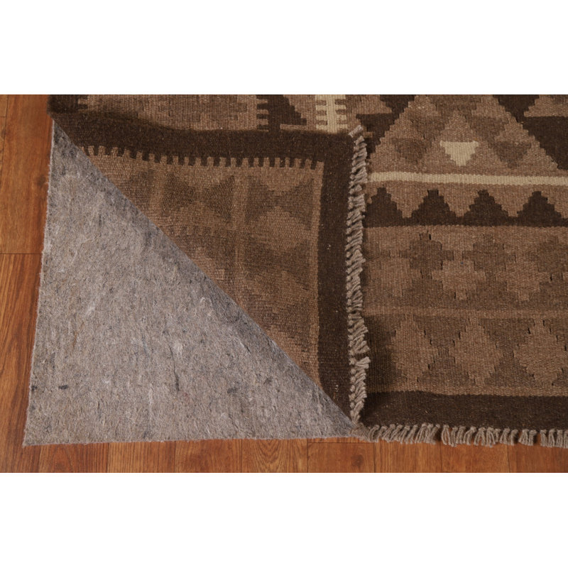 Tapis oriental brun Kilim 7 x 10