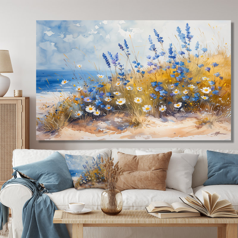"Lupin", impression sur toile, Toile tendue, 34" H x 44" W