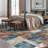 Abstract Geometric Blocks Area Rug-262690352