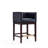 Kingsley Mid-Century Modern Vegan Leather Upholstered Beech Wood Counter Stool in Black-1011566434-1067021517