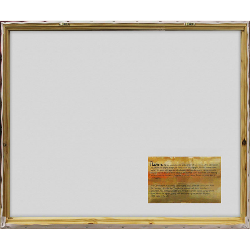 College Football Alternative File Version by J.F. Kernan Print on Wrapped Canvas, 40" H x 48" W x 1.5" D