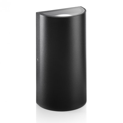 Fryman Black 16cm H Integrated LED Outdoor Flush Mount