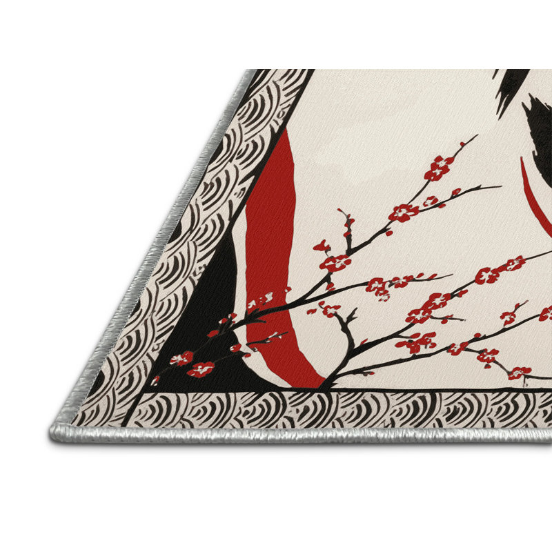 Blooming Horizon Rug, Round 6'