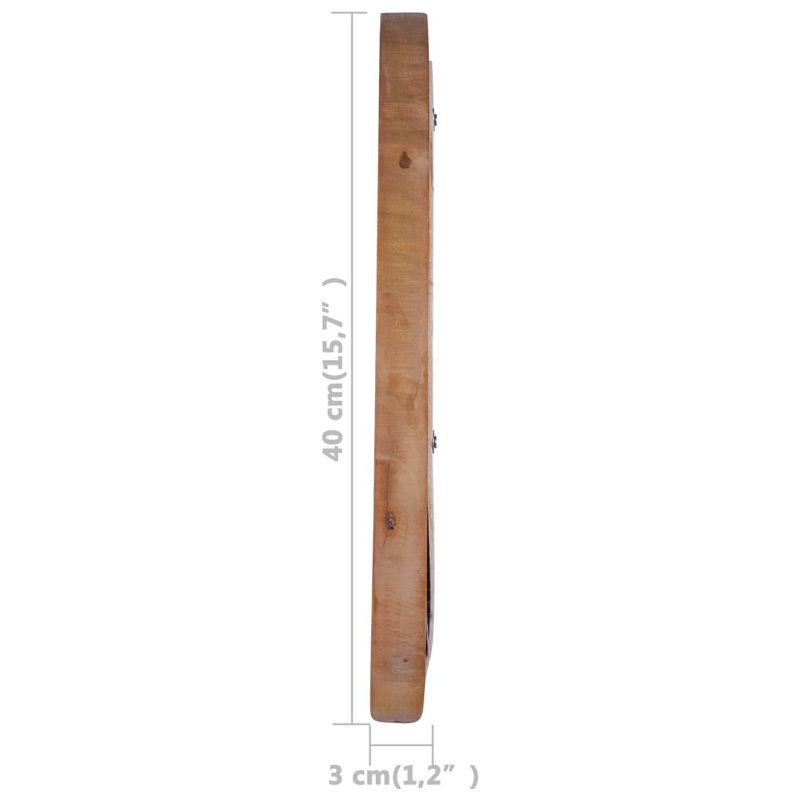Ingalls Wall Mirror, 40cm H x 40cm W