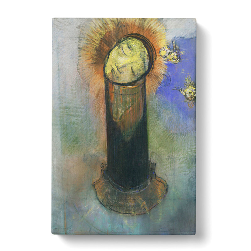 John The Baptist by Odilon Redon - Wrapped Canvas, 76cm H x 50cm W x 3cm D