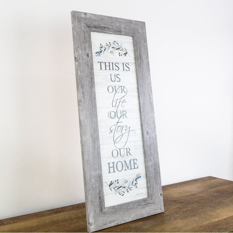 " This Is Us ", Grey Frame