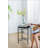 Side Table With Metal Frame