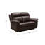 Causeuse inclinable en cuir Breasya-85520584