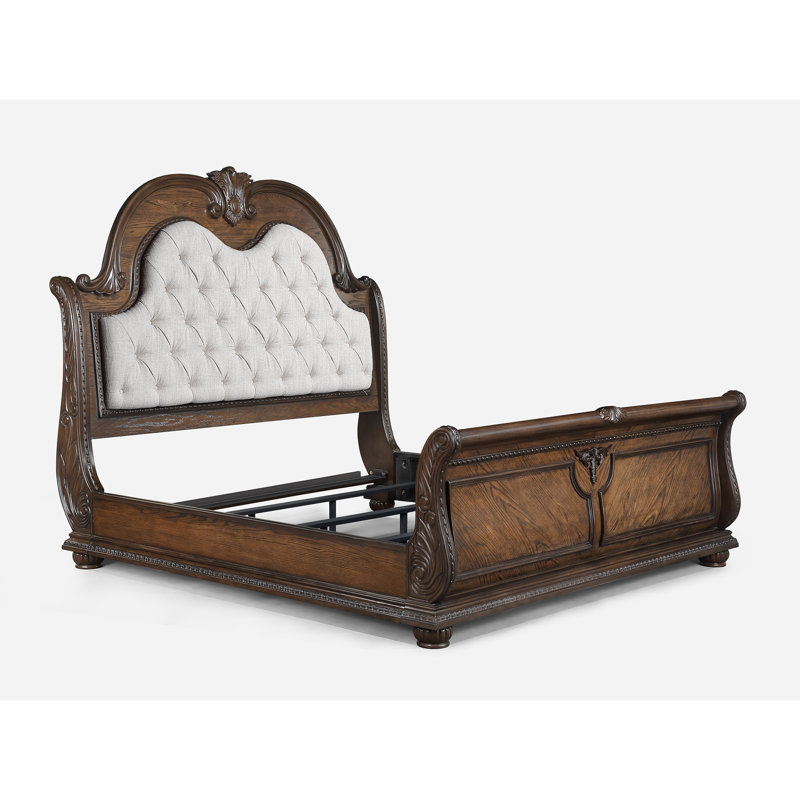 Mobilier de chambre à coucher 1pc, Brun / café, Très grand lit