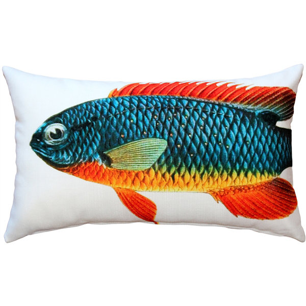  Coussin lombaire intérieur / extérieur Guppy Fish