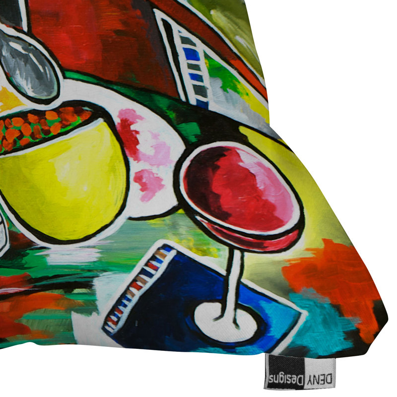 Vous devriez donner à enchante un coussin try, 16 po x 16 po