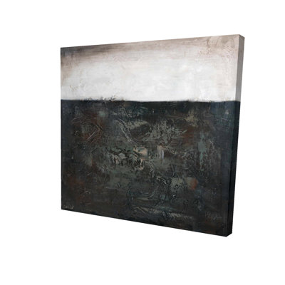 White Abstract Texture Canvas | Home Decor Wall Art