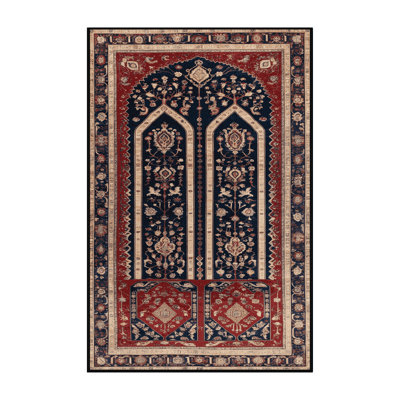 Tapis brun lavable à la machine