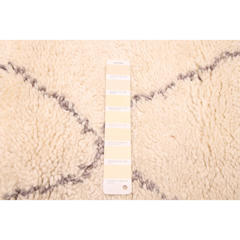 Tapis crème Tangier 6 pi 8 po x 9 pi 9 po