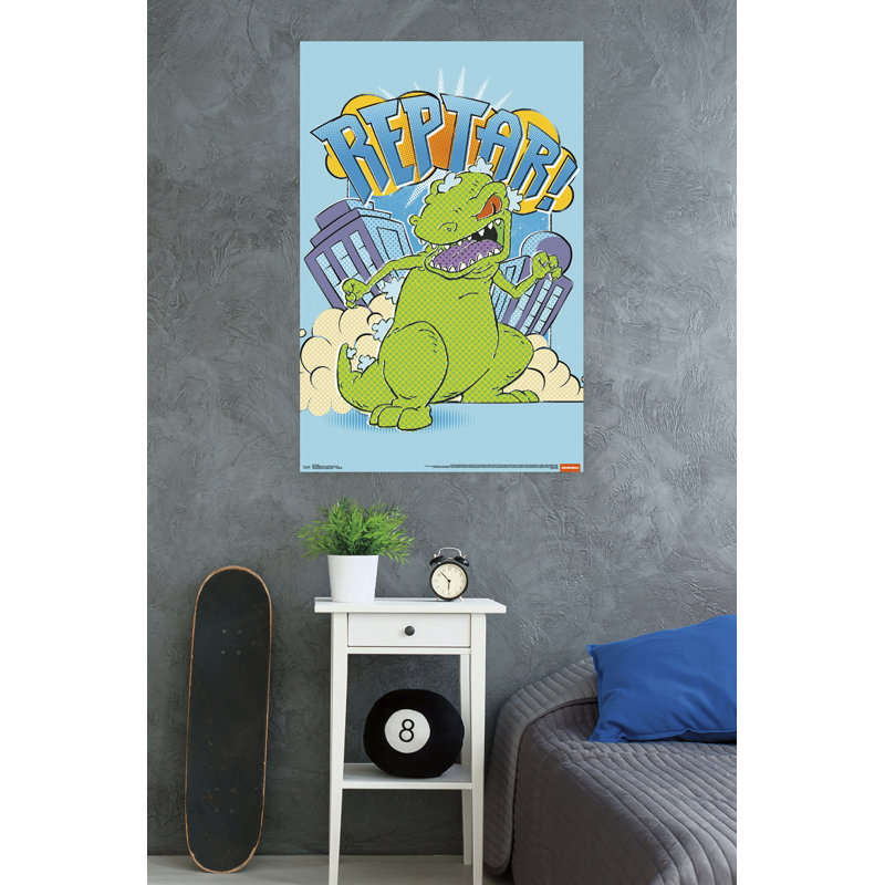 Impression sur papier reptar