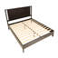 Base de lit avec tête de lit Vivian DELUXE - bois d'acacia-752107301-775379058