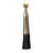 Burdetta Modern Decorative Metal and Aluminum Vase with Sculptural Geometric Neck and Textured Glam Design-1067695553
