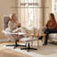 Upholstered Swivel Accent Chair-947493991