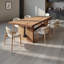 Ensemble de table de salle à manger de style industriel-225479138-225479137