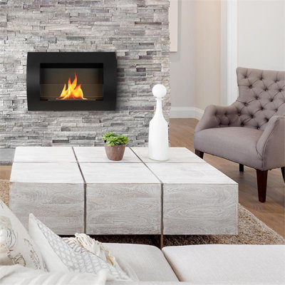 OneConcept 70cm W Bio-Ethanol Fireplace