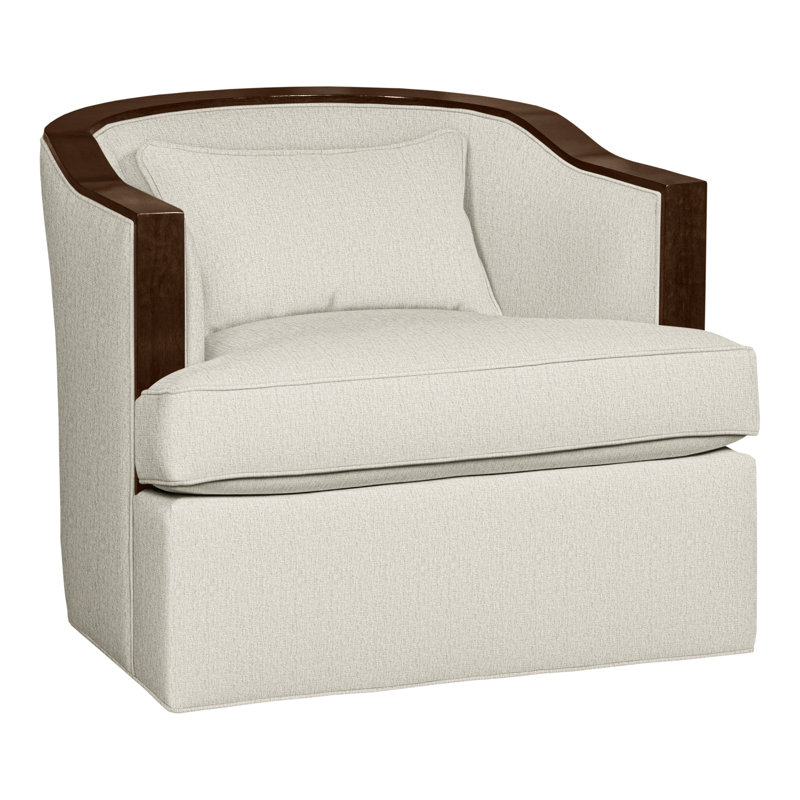 Burlingame Swivel Glider, Dove Gray, Nomad Snow Crypton® Chenille