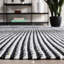 Tapis rayé en coton tissé à plat à la main Granada-20657736
