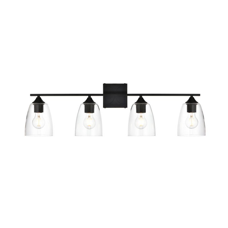 Luminaire de salle de bain Parthenon, H 10 po x l 5 po x P 5 po, Chrome, Une lumière