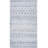 Natura Hand Woven Cotton/Viscose Geometric Rug in Gray/White-1355492156