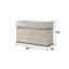 Commode 6 tiroirs Leonor