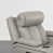 Light Gray Top Grain Leather