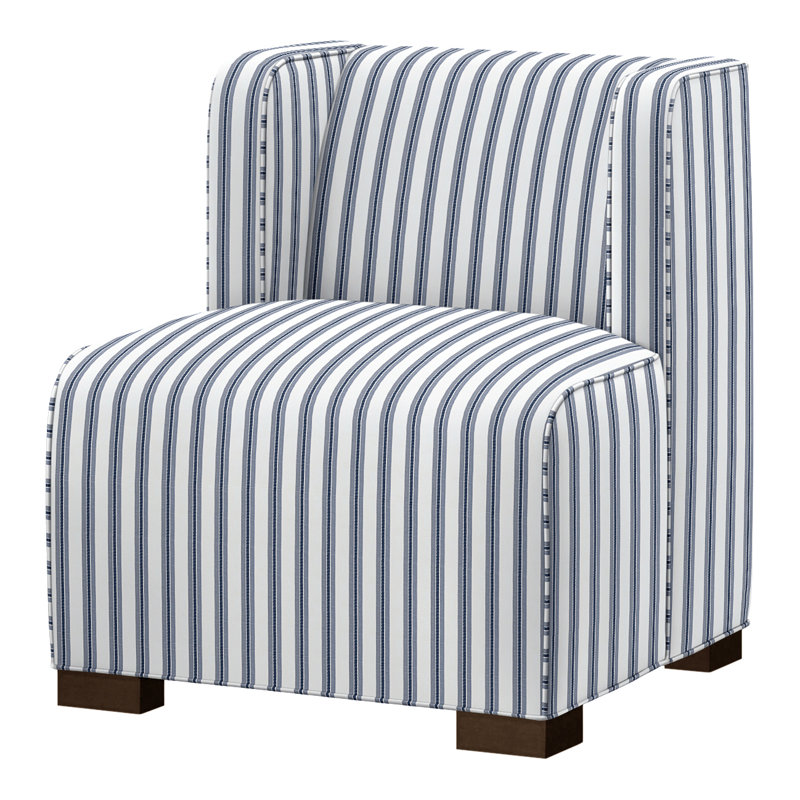 Fauteuil de chambre Joan, Expresso, Perigold excel denim